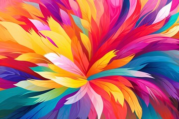 Vibrant Carnival Color Gradients: A Joyful Celebration Spectrum
