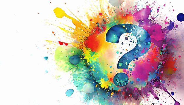 Lively question mark