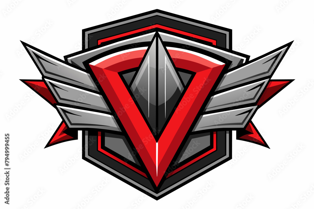 Aufkleber Incorporate gradient mesh techniques into a logo for depth and detail in vector format