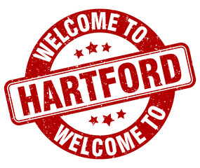 Welcome to Hartford stamp. Hartford round sign