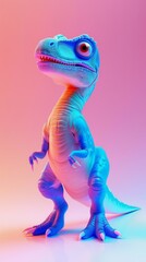 3d Dinosaur T Rex character HD wallpaper Background
