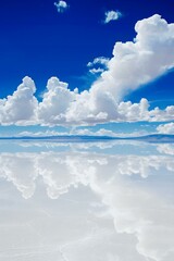 blue sky with clouds