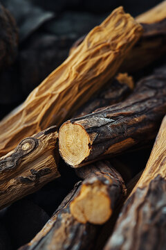 Dipotassium Glycyrrhizate A closeup of licorice root