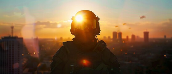 Fototapeta premium Techno-savvy rebel