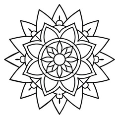 Mind Relaxing Coloring Page Mandala For Adults Coloring Page Mandala For Adults Coloring Mandala
