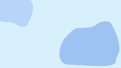 Blue background with blue bubble