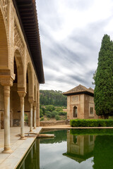 The Oratory of the Partal Palace (Oratorio del Partal), the Alhambra Complex, Granada, Spain.