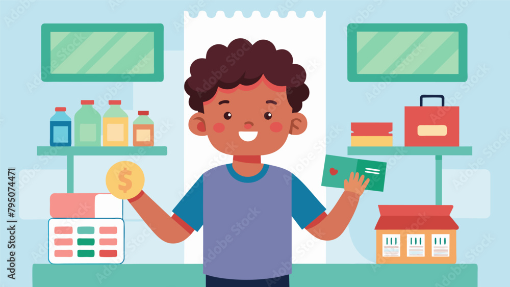 Poster an exercise in comparing prices of different products at the store teaches children the importance o