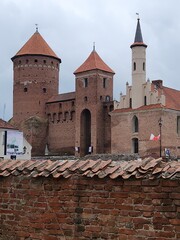 castle in the town