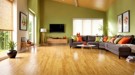 Bamboo floor, vinyl floor, wooden floor, bedroom, living room, 
