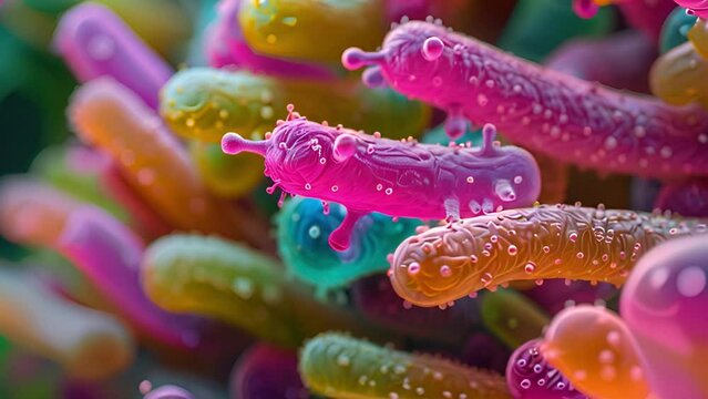 Medical tech captures microscopic world, aiding research into body's microbial flora.