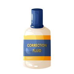 Bottle of correction fluid