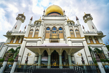 Sultan Mosque in Kampong Glam district of Singapore