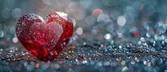 Heart Shaped Object on Table