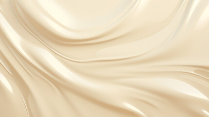 Delicate background of smudges of mayonnaise or cream.