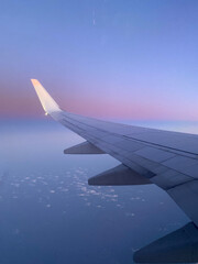 view from the plane