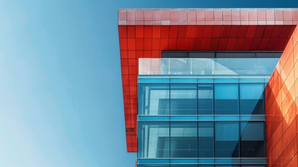Architectural photography highlighting unique building details