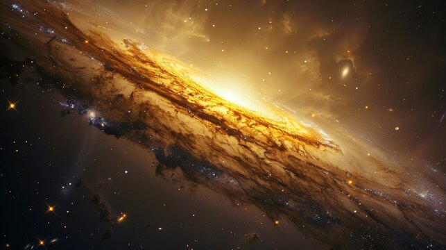 Galaxy: A mesmerizing photo of the Cigar Galaxy