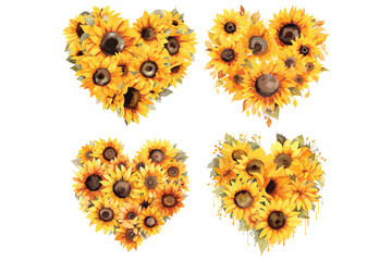 Sunflower watercolor vector illustration on white background, Sunflower Vector Illustration,
Watercolor Sunflower Art,
Floral Watercolor Vector,
Sunflower Painting,
Botanical Illustration,