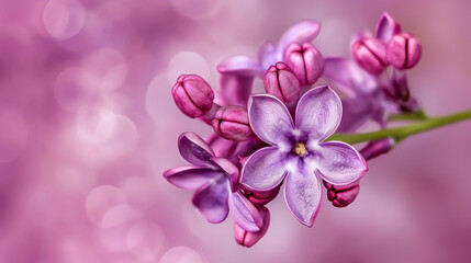 Pink lilac.