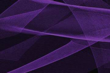 Abstract lines waves background design | Creative Desktop Wallpaper, 3d rendering of abstract background | Optoelectronics technology for conducting light in vibrational cycles | The photon flow desig