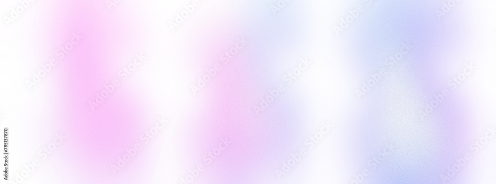 Poster Abstract violet pastel gradient texture with noise and blur effects. Colorful digital soft noise effect on transparent background. Effect of film overlay on the screen
