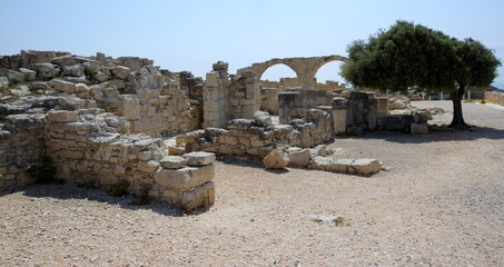 Kourion (Koύριov;Curium) was an important ancient Greek city-state on the southwestern coast of...