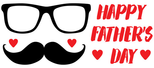 Happy Fathers Day Typography Banner. Fathers Day Sale Promotion Calligraphy Poster with Doodle Necktie Poster Design Father's Day Background Father Day Banner Design Father Creative Design