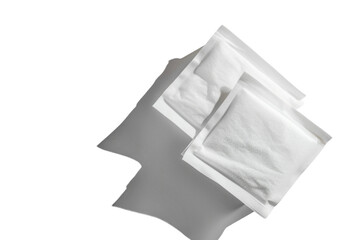 Makeup Remover Wipes On Transparent Background.