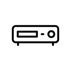 Dvr vector icon