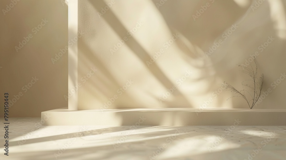 Poster subtle creamy gradient backdrop with a soft and comforting vibe