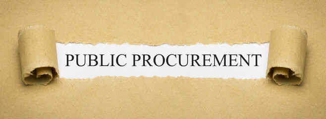 Public Procurement - obrazy, fototapety, plakaty