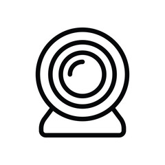 Webcam vector icon