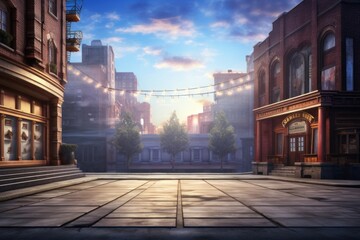 Obraz premium Street street architecture cityscape