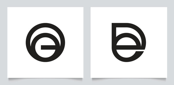 Introducing our "Oe Letter Minimal Logo Design Template" this logo used for letters eo logos, circle, minimal, modern, text, icon, symbol, lettermark, monogram, unique, simple, brand identity company