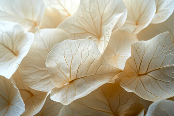 Nature abstract of flower petals,