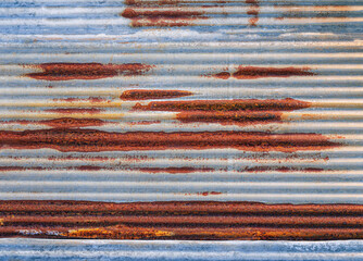 Abstract Rusted galvanized  background or Rusted galvanized sheet texture