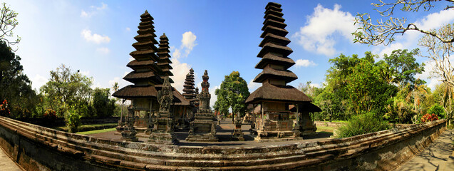 Tempelanlage Pura Taman Ayun in Mengwi, Bezirk Badung, Insel Bali, Indonesien, Panorama 