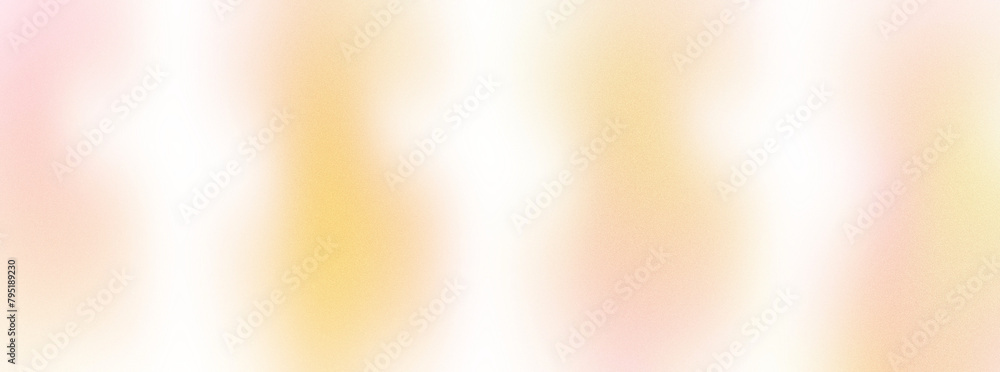 Poster abstract orange pastel gradient texture with noise and blur effects. colorful digital soft noise eff