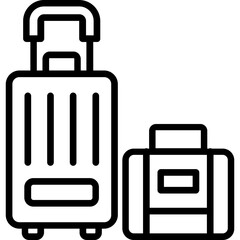 Fototapeta premium Luggage Icon