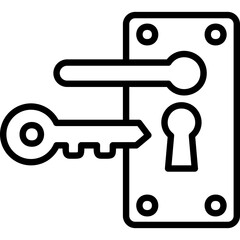 Door Lock Icon