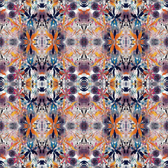 trendy fashion print, seamless pattern, abstract colorful background, decorative texture