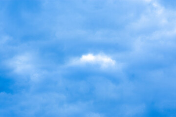 Blue sky in the springtime. High quality photo