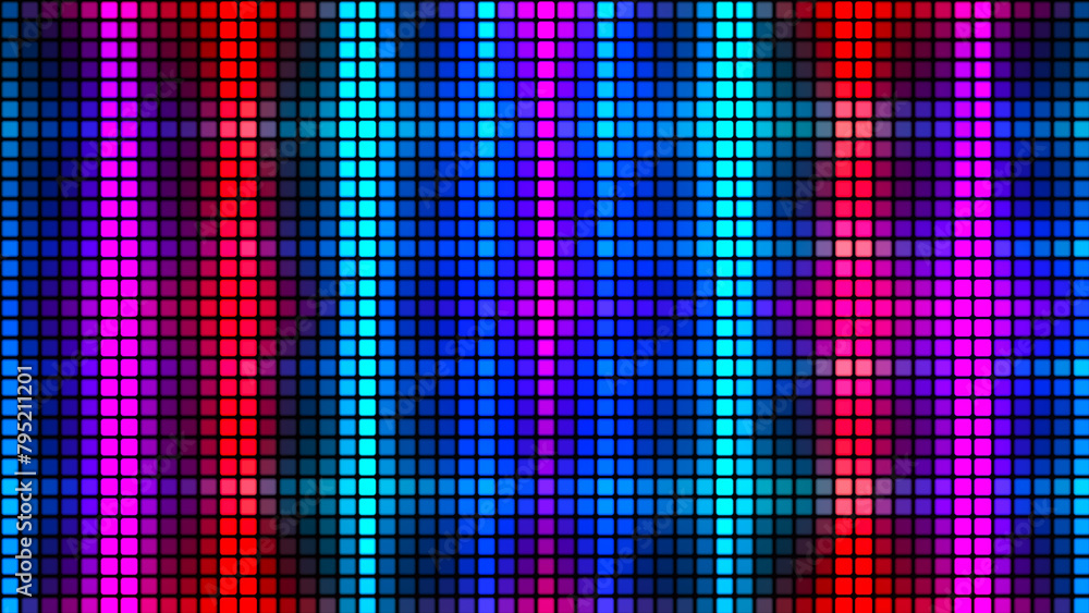 Fototapete abstract background from multi-colored squares. abstract gradient background. pixel background for w