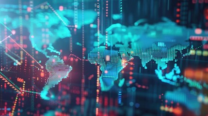 A world financial system Where stocks soar and currencies fluctuate based on supply and demand, the interconnectedness of the global economy