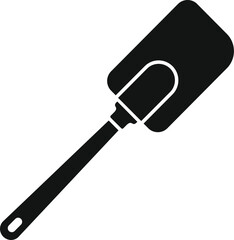 Modern spatula icon simple vector. Preparing food tool. Cook rustic