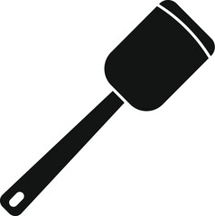 Preparing food spatula tool icon simple vector. Cook useful. Rustic tools