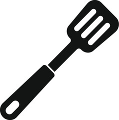 Traditional spatula icon simple vector. Cooking tool. Domestic utensils