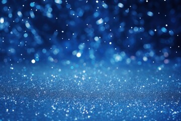Fototapeta premium Blue christmas glittering background backgrounds illuminated decoration
