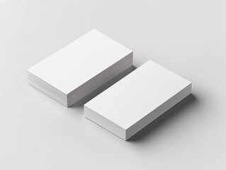 a stack of white paper